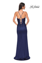 La Femme Dress 33010 - Navy