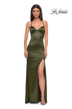 La Femme Dress 33010 - Olive