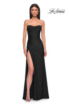 La Femme Dress 33012 - Black