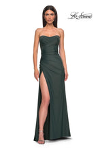 La Femme Dress 33012 - Dark Emerald