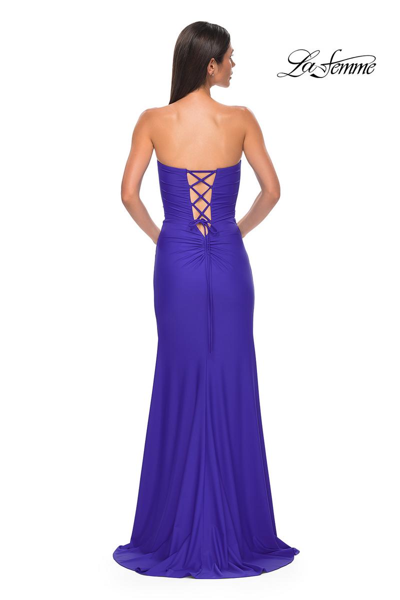 La Femme Dress 33012 - Royal Blue
