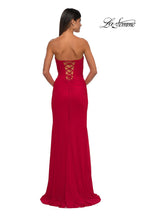 La Femme Dress 33018 - Red
