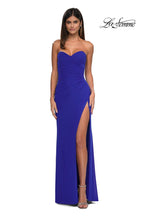 La Femme Dress 33018 - Royal Blue