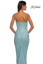 La Femme Dress 33019 - Aqua