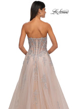 La Femme Dress 33028 - Blush