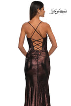 La Femme Dress 33032 - Mocha