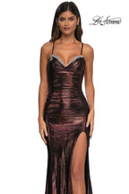La Femme Dress 33032 - Bronze