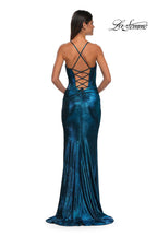 La Femme Dress 33032 - Dark Teal