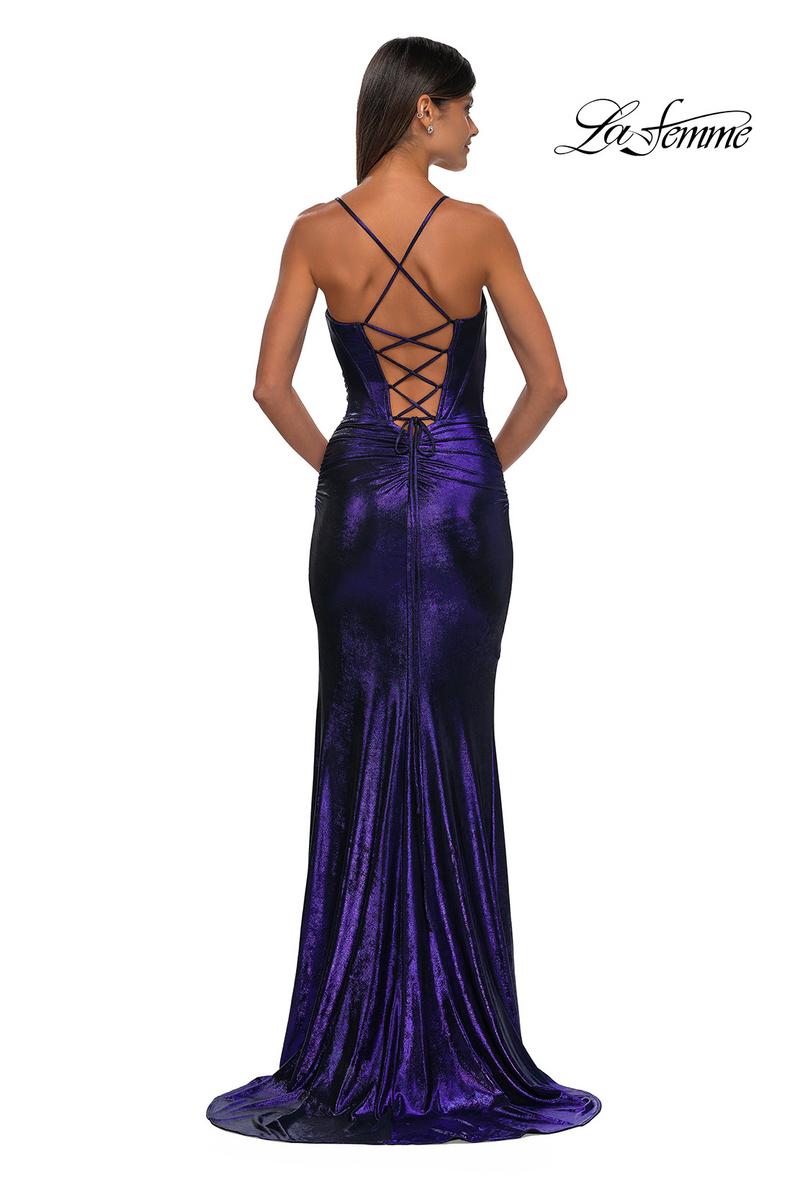 La Femme Dress 33032 - Indigo