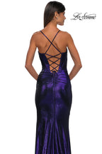 La Femme Dress 33032 - Indigo