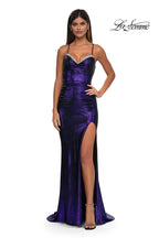 La Femme Dress 33032 - Indigo