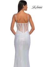 La Femme Dress 33034 - Ivory