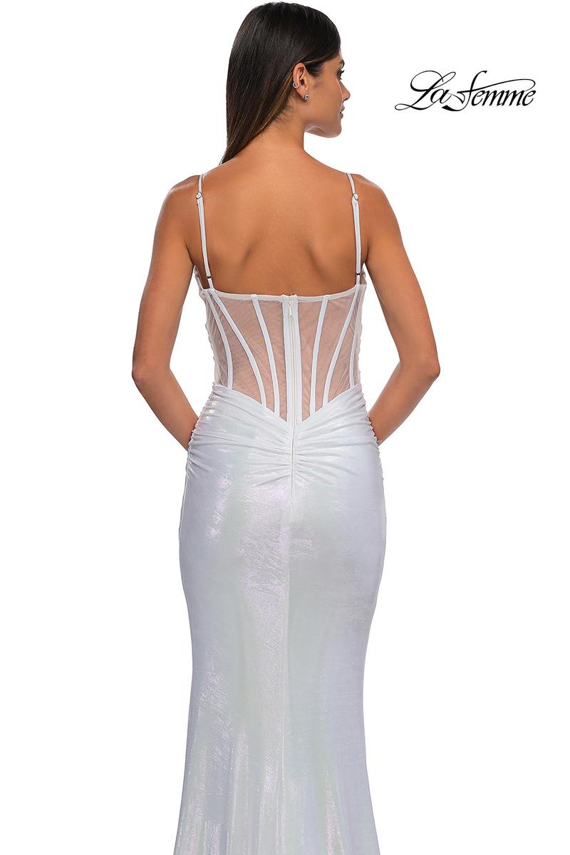 La Femme Dress 33034 - Ivory