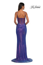 La Femme Dress 33034 - Periwinkle