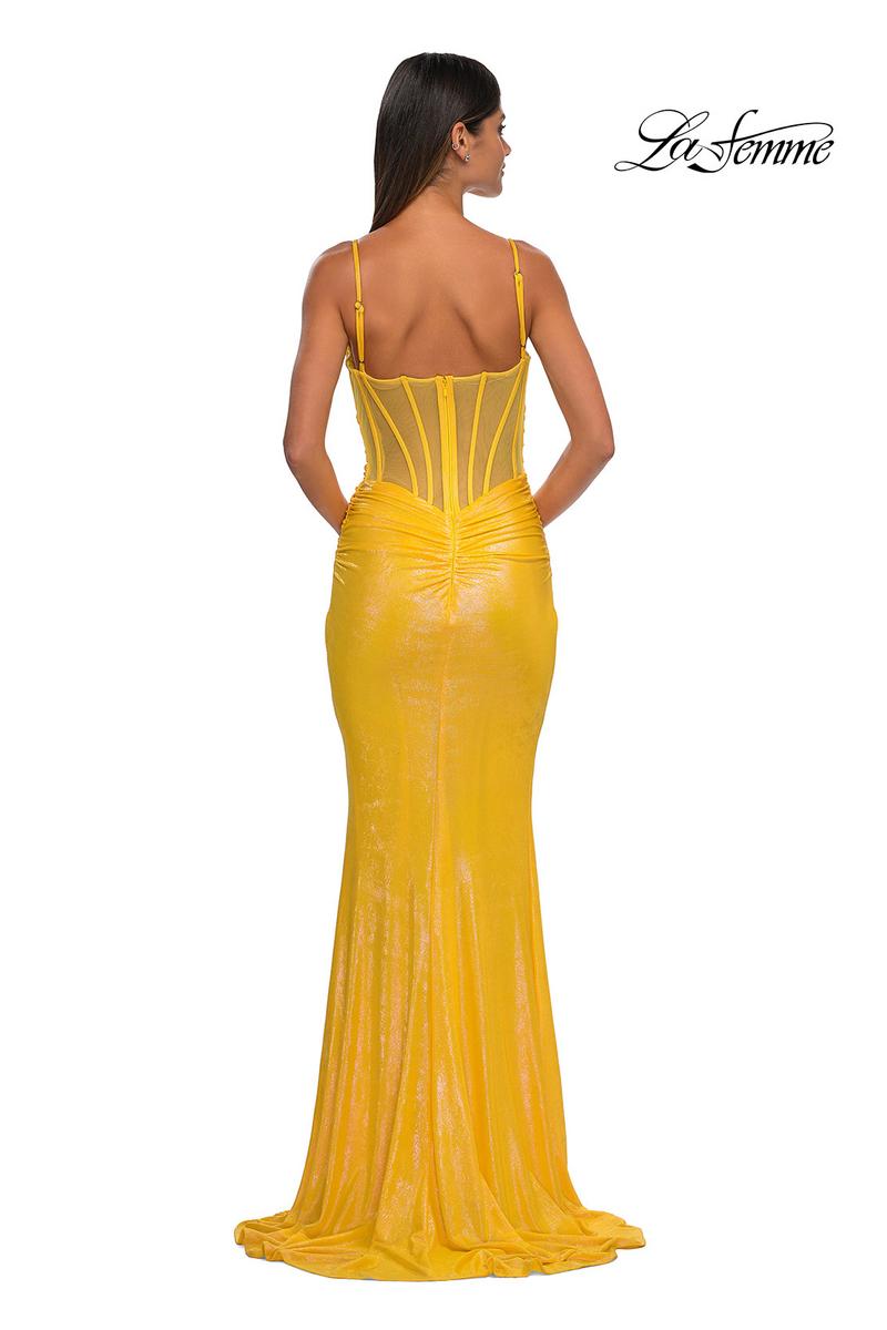 La Femme Dress 33034 - Yellow
