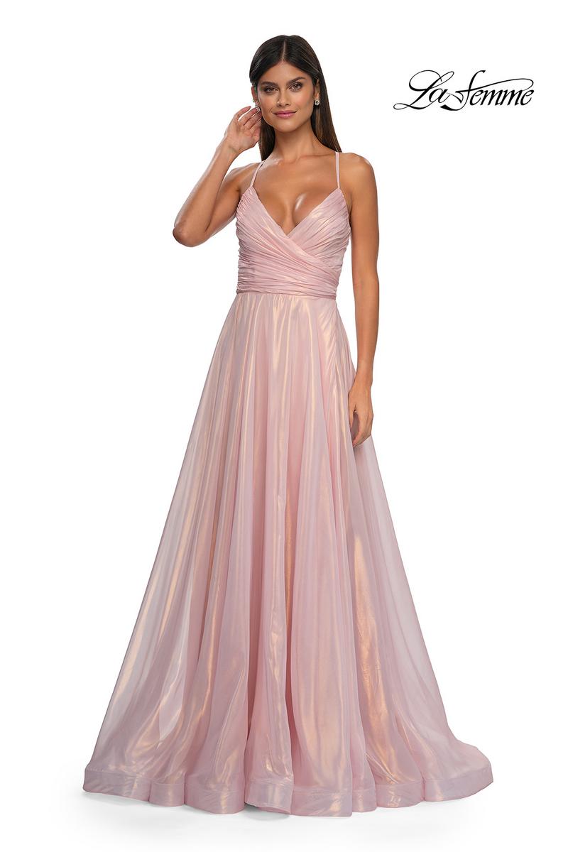 La Femme Dress 33043 - Pink