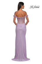 La Femme Dress 33044 - Lavender