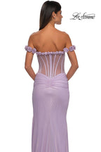 La Femme Dress 33044 - Lavender