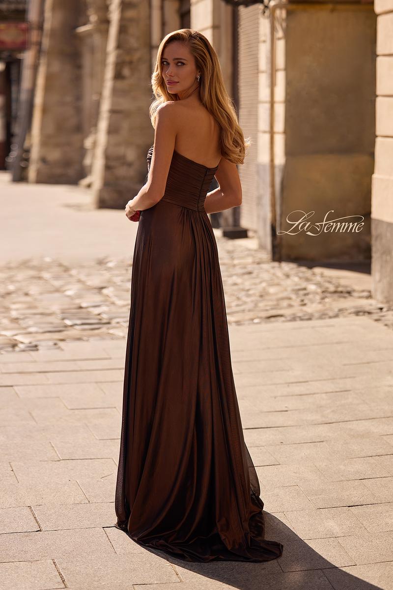 La Femme Dress 33047 - Bronze