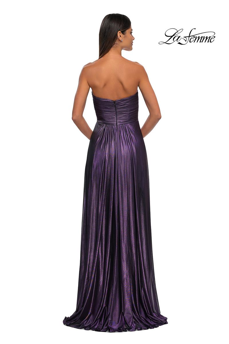 La Femme Dress 33047 - Lavender