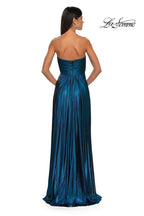 La Femme Dress 33047 - Teal