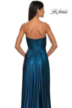 La Femme Dress 33047 - Teal
