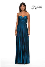 La Femme Dress 33047 - Teal