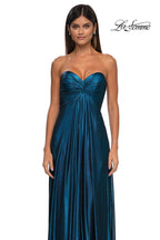 La Femme Dress 33047 - Teal