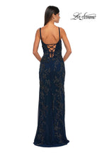 La Femme Dress 33054 - Navy