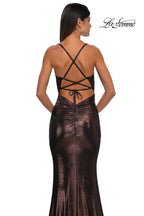 La Femme Dress 33059 - Bronze
