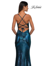 La Femme Dress 33059 - Dark Teal