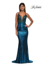 La Femme Dress 33059 - Dark Teal