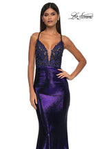 La Femme Dress 33059 - Indigo