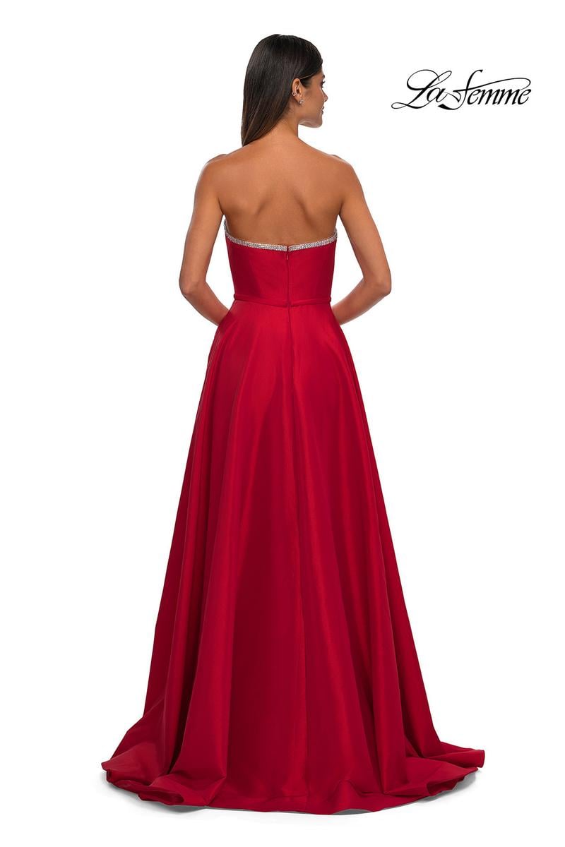 La Femme Dress 33063 - Red