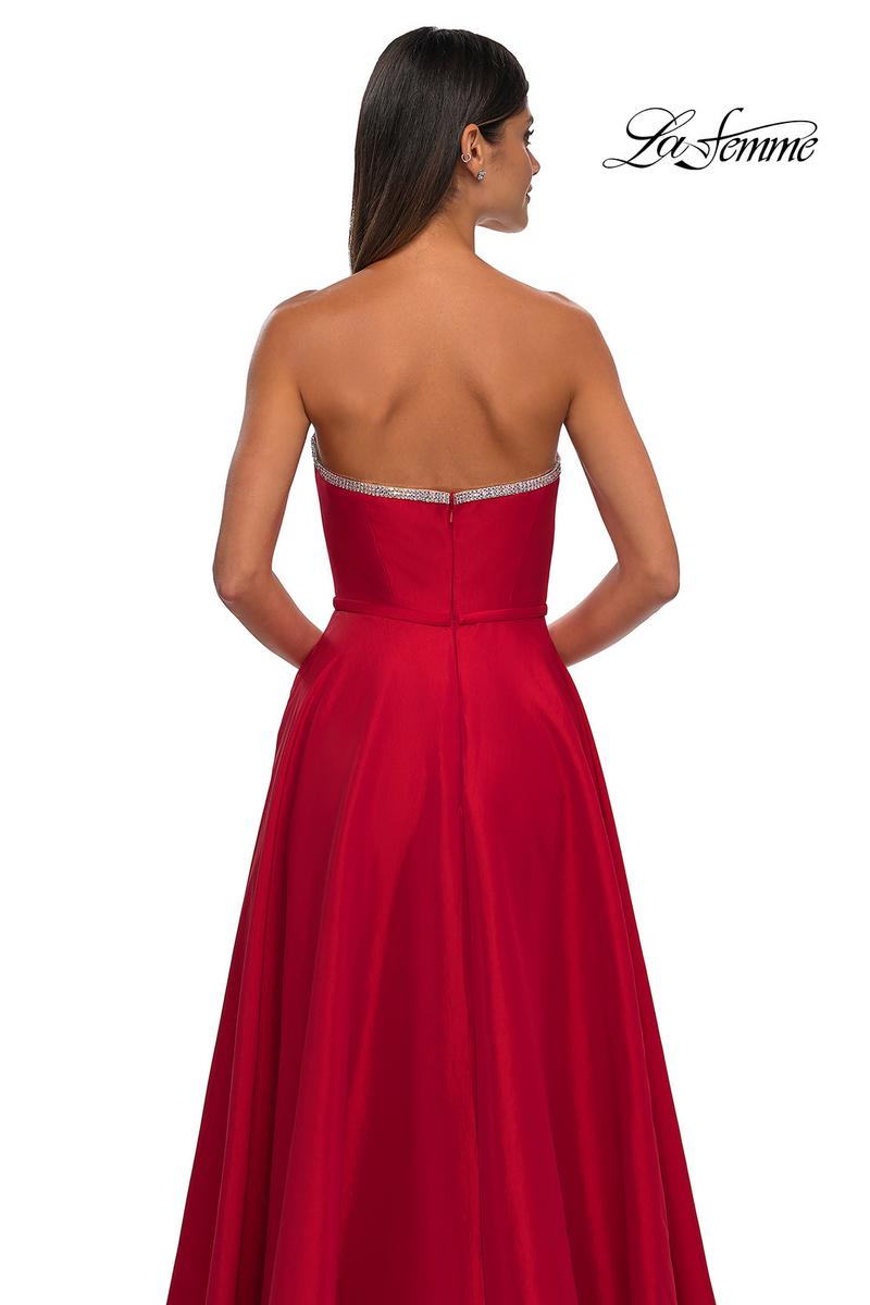 La Femme Dress 33063 - Red