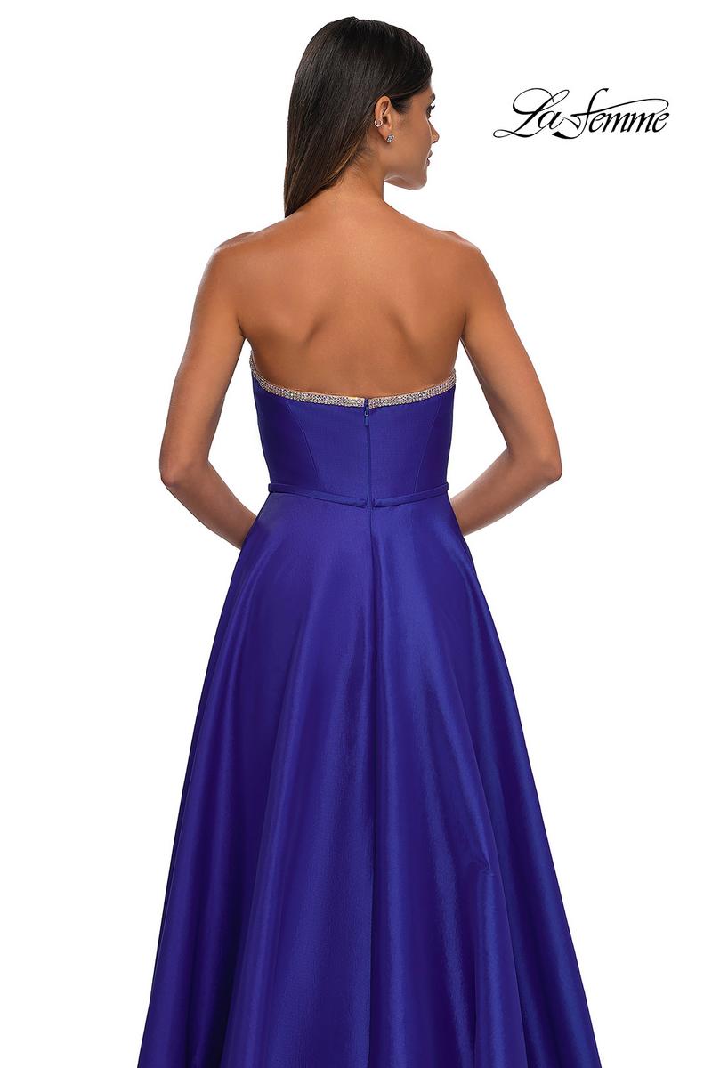 La Femme Dress 33063 - Royal Blue