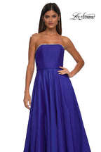 La Femme Dress 33063 - Royal Blue