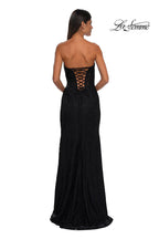La Femme Dress 33069 - Black