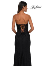 La Femme Dress 33069 - Black