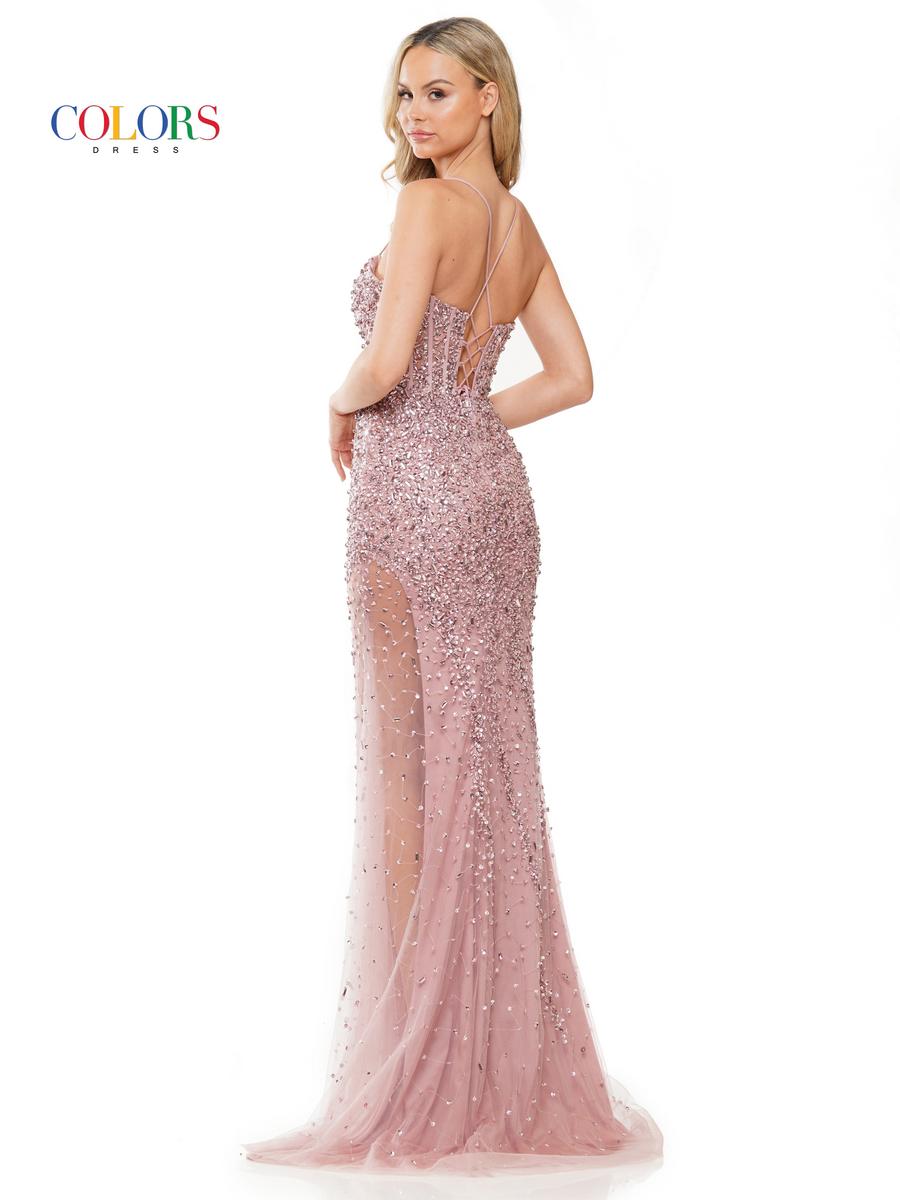 Colors Dress Dress 3307 - Dusty Rose