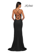 La Femme Dress 33080 - Black