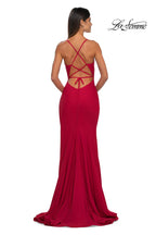 La Femme Dress 33080 - Red
