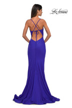 La Femme Dress 33080 - Royal Blue