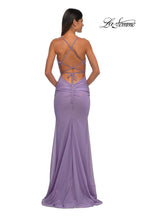 La Femme Dress 33086 - Lavender