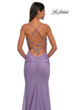 La Femme Dress 33086 - Lavender