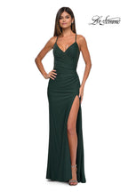 La Femme Dress 33103 - Dark Emerald