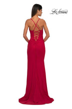 La Femme Dress 33103 - Red