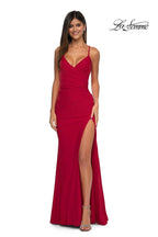 La Femme Dress 33103 - Red