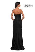 La Femme Dress 33116 - Black
