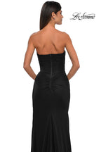 La Femme Dress 33116 - Black